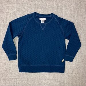TBBC Cassidy Crewneck size 5 Blue Quilted Sweatshirt